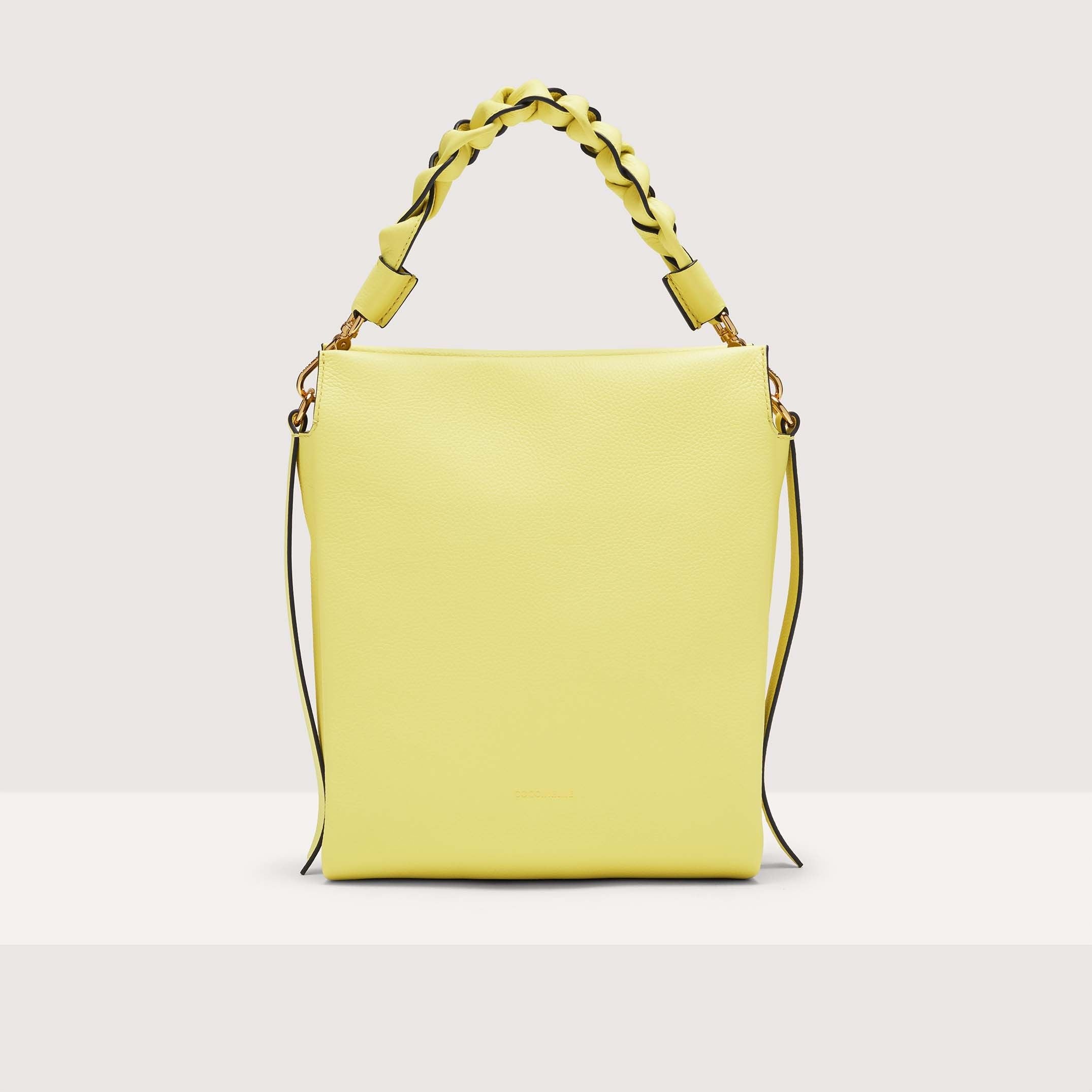 Coccinelle Boheme Medium Lime Shoulder Bag