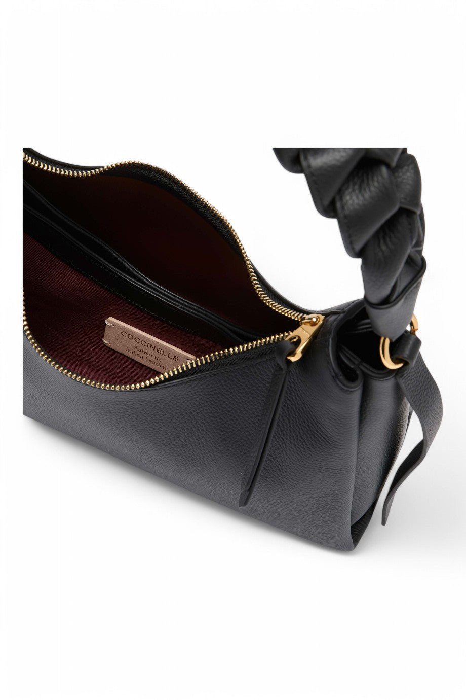 Boheme Grana Grained Leather Handbag