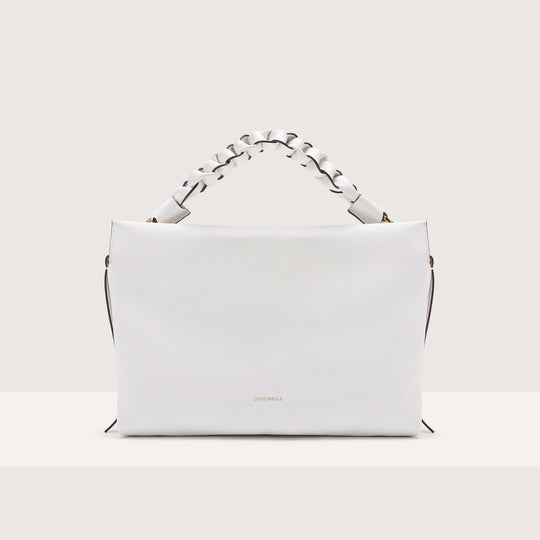 Coccinelle Boheme Medium White Handbag
