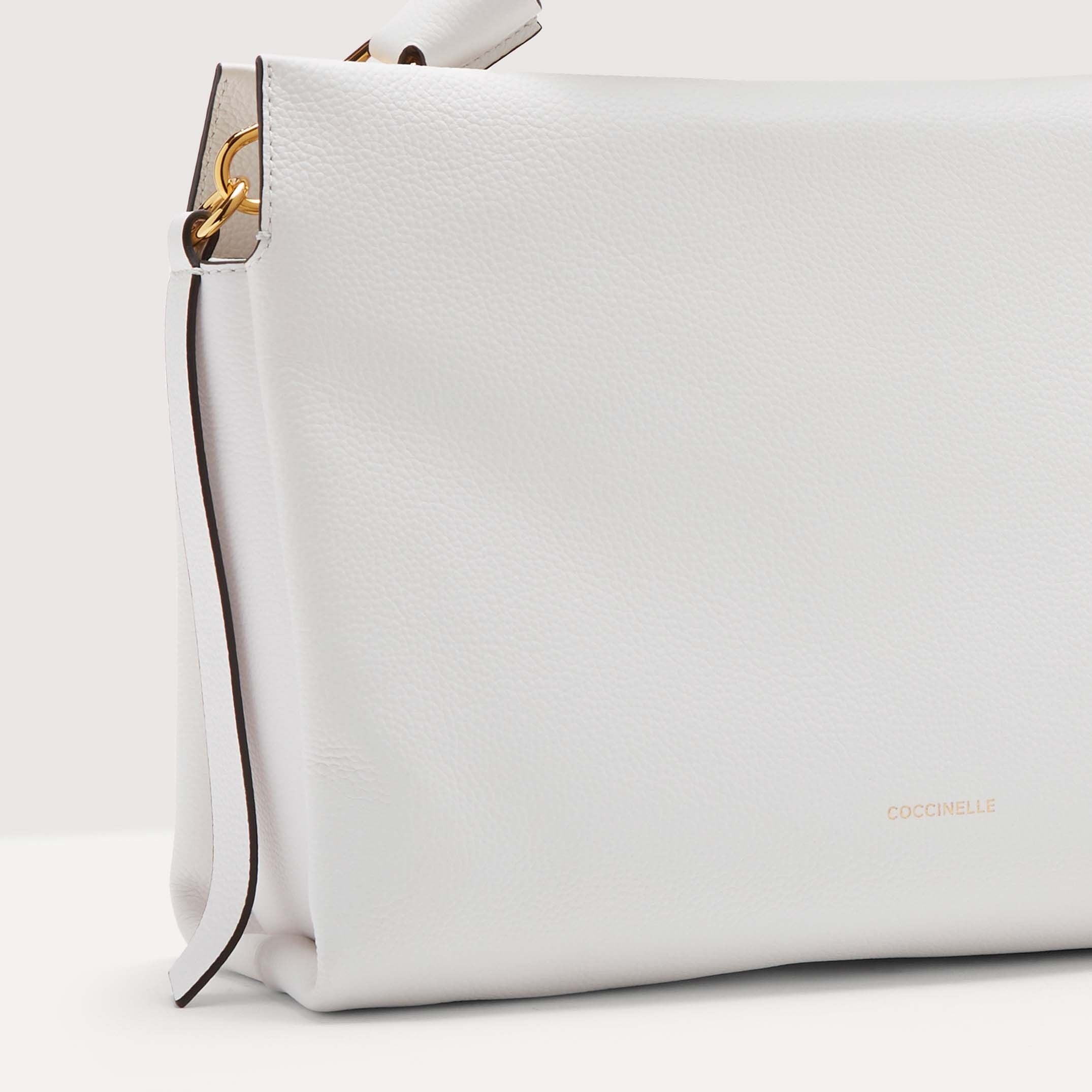 Coccinelle Boheme Medium White Handbag