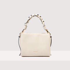 Coccinelle Boheme Grana Handbag - White