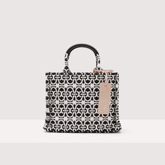 Coccinelle Never Without Bag Monogram Small Multi Noir Handbag