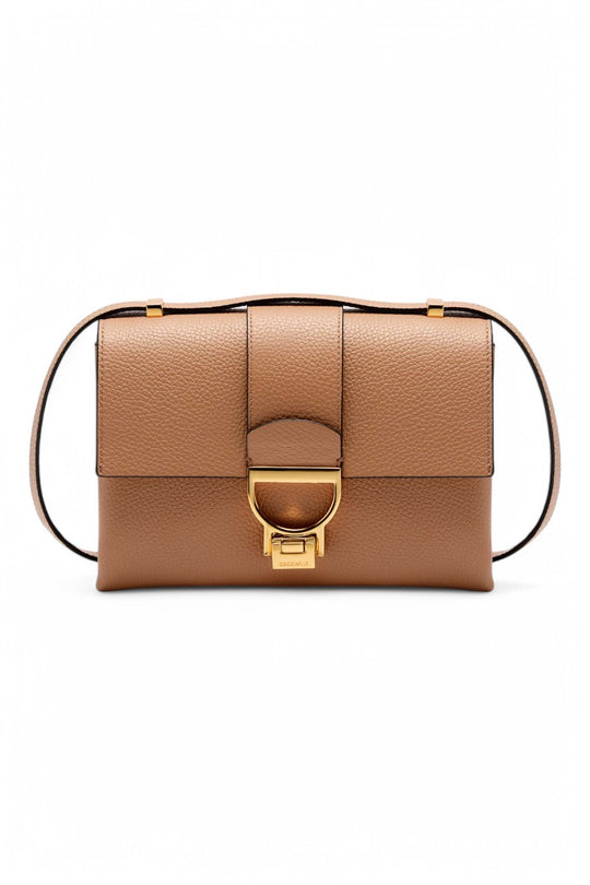 Arlettis Grained Leather Handbag