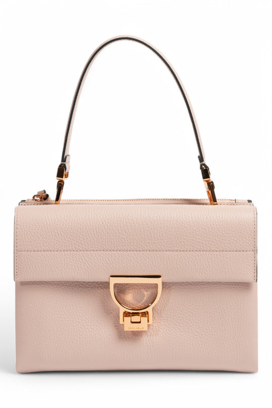 Arlettis Grained Leather Handbag