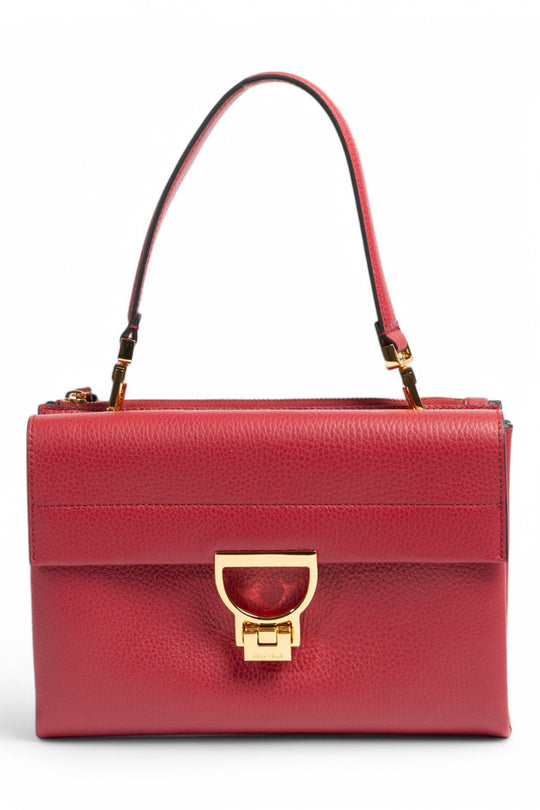 Arlettis Grained Leather Handbag