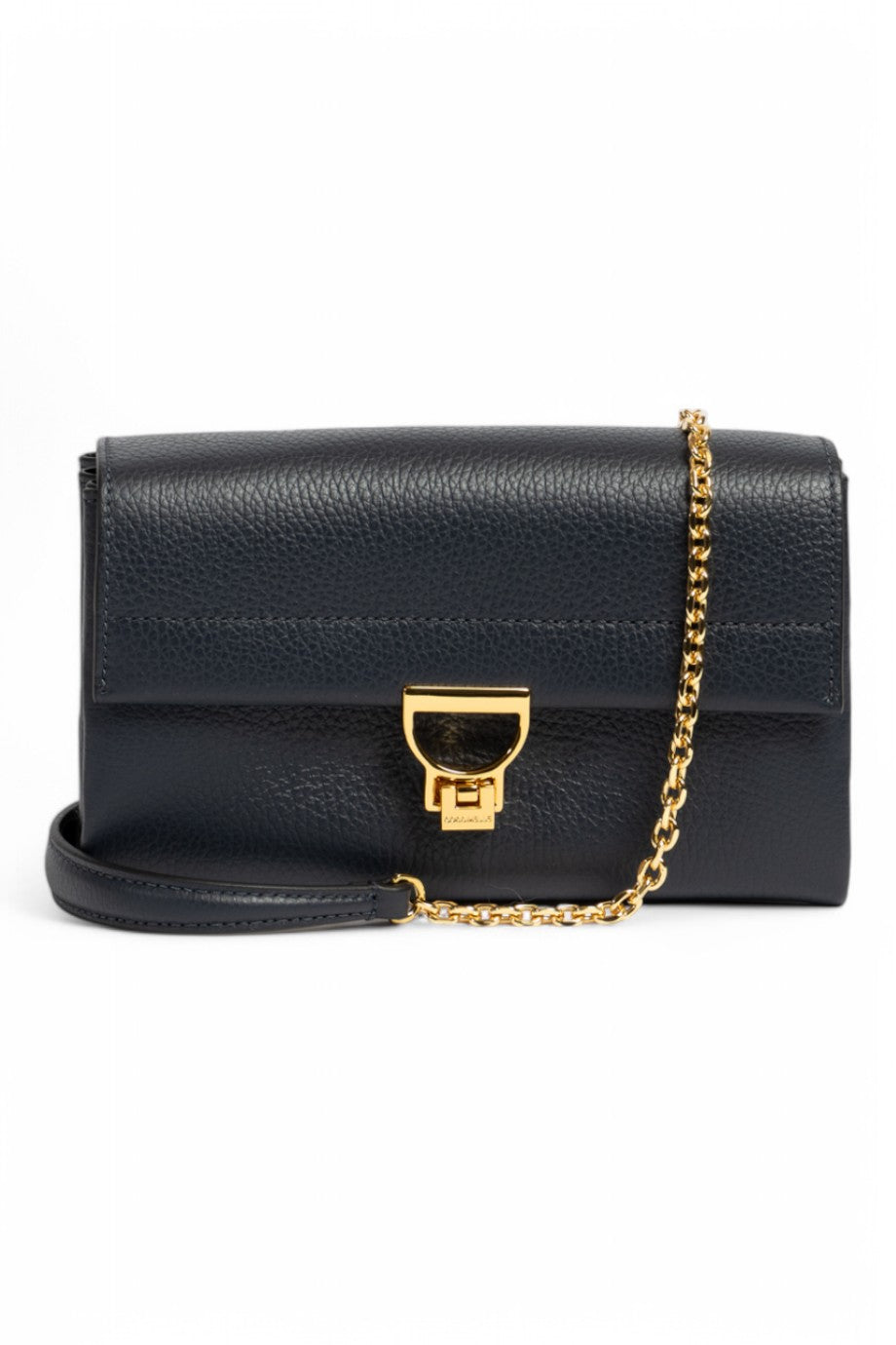 Arlettis Grained Leather Handbag