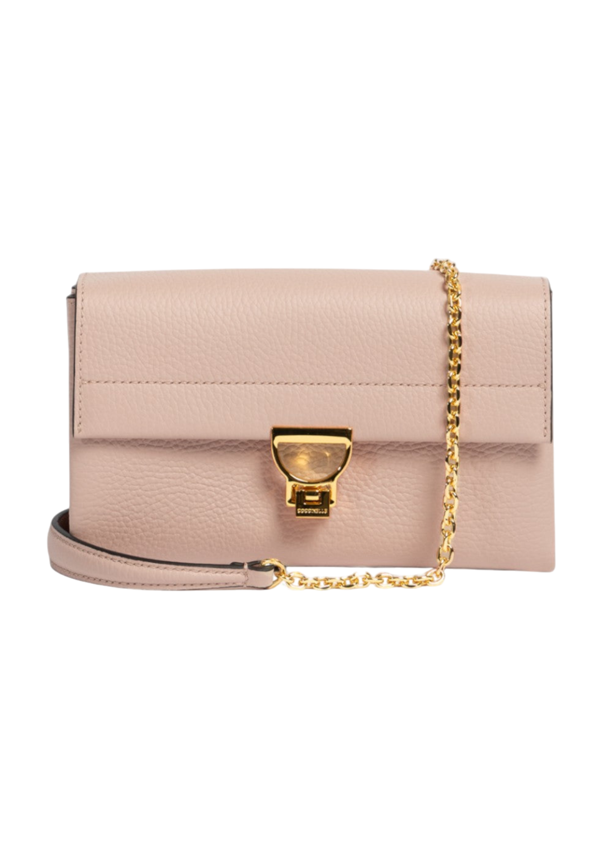 Arlettis Grained Leather Handbag