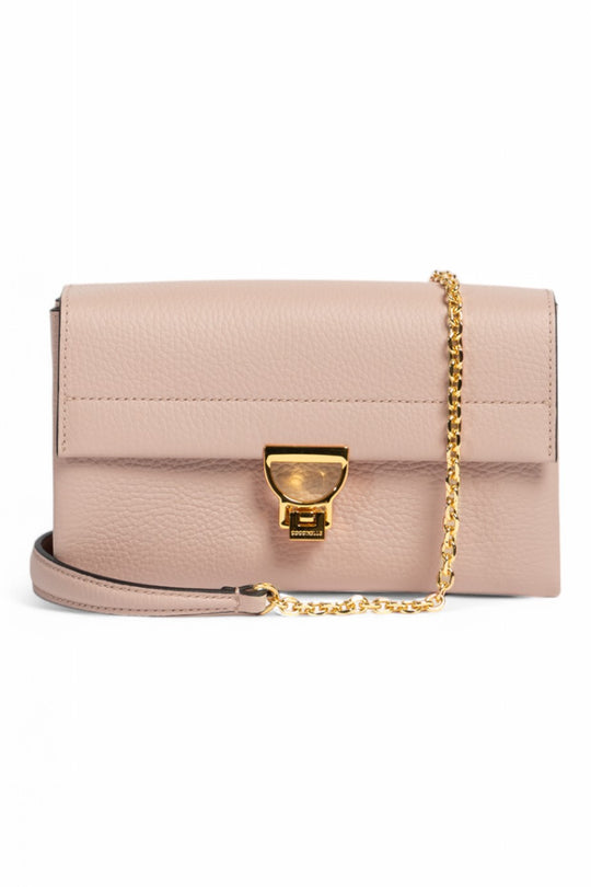 Arlettis Grained Leather Handbag