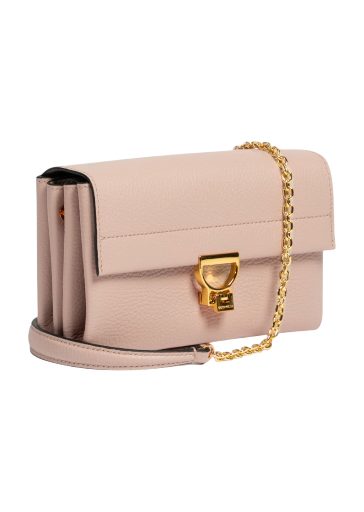 Arlettis Grained Leather Handbag