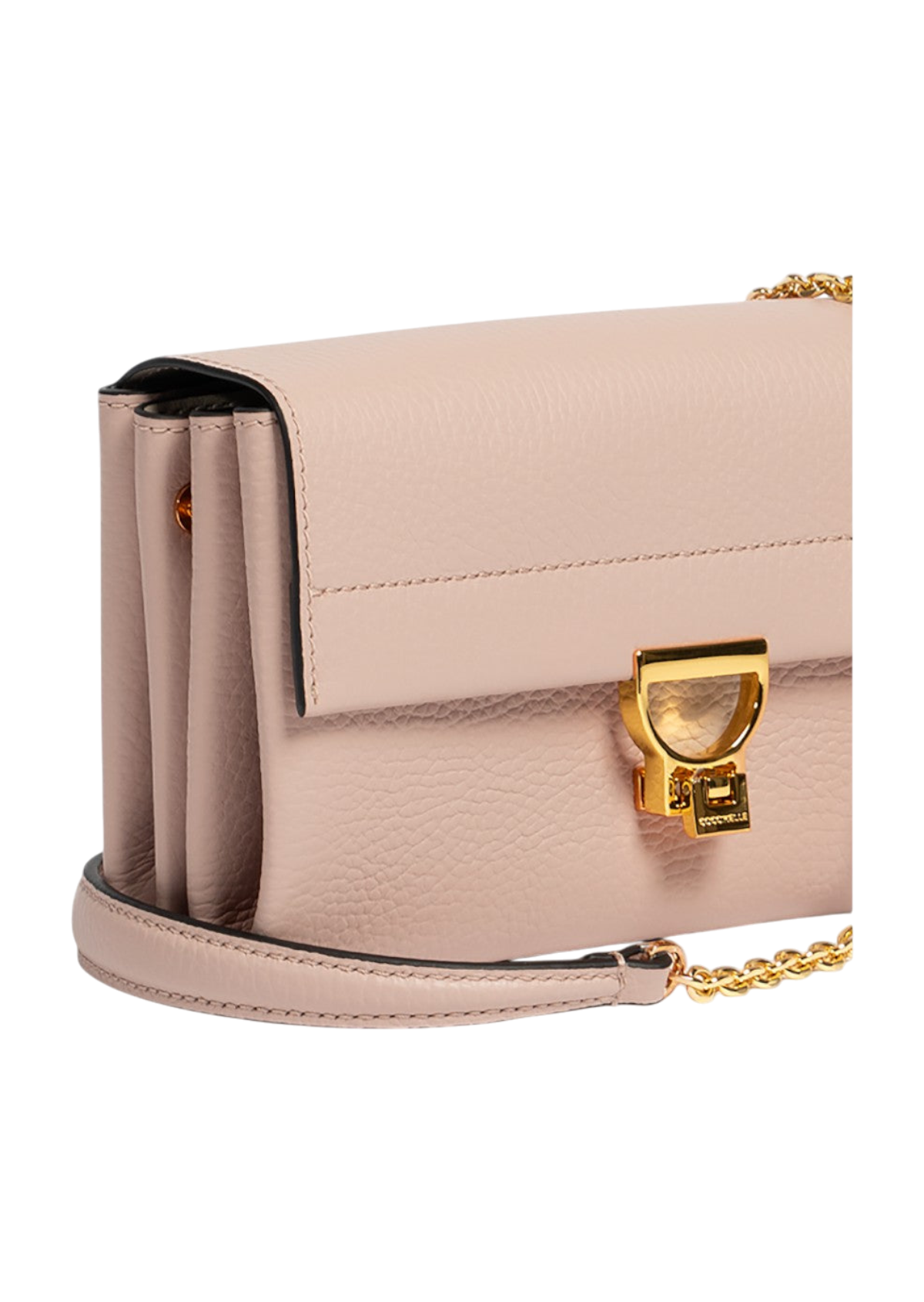 Arlettis Grained Leather Handbag