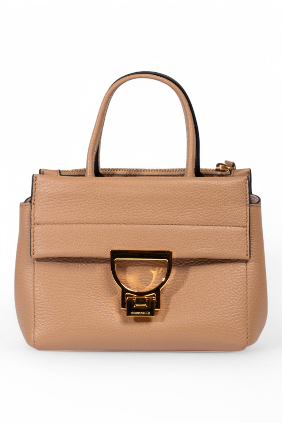 Arlettis Grained Leather Handbag