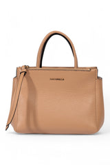 Arlettis Grained Leather Handbag