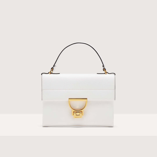 Coccinelle Arlettis Mini Brillant White Handbag