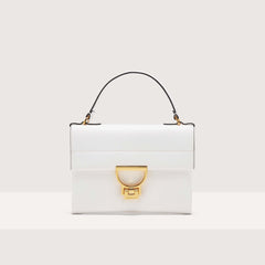 Coccinelle Arlettis Mini Brillant White Handbag