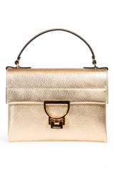 Arlettis Grained Leather Handbag