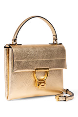 Arlettis Grained Leather Handbag