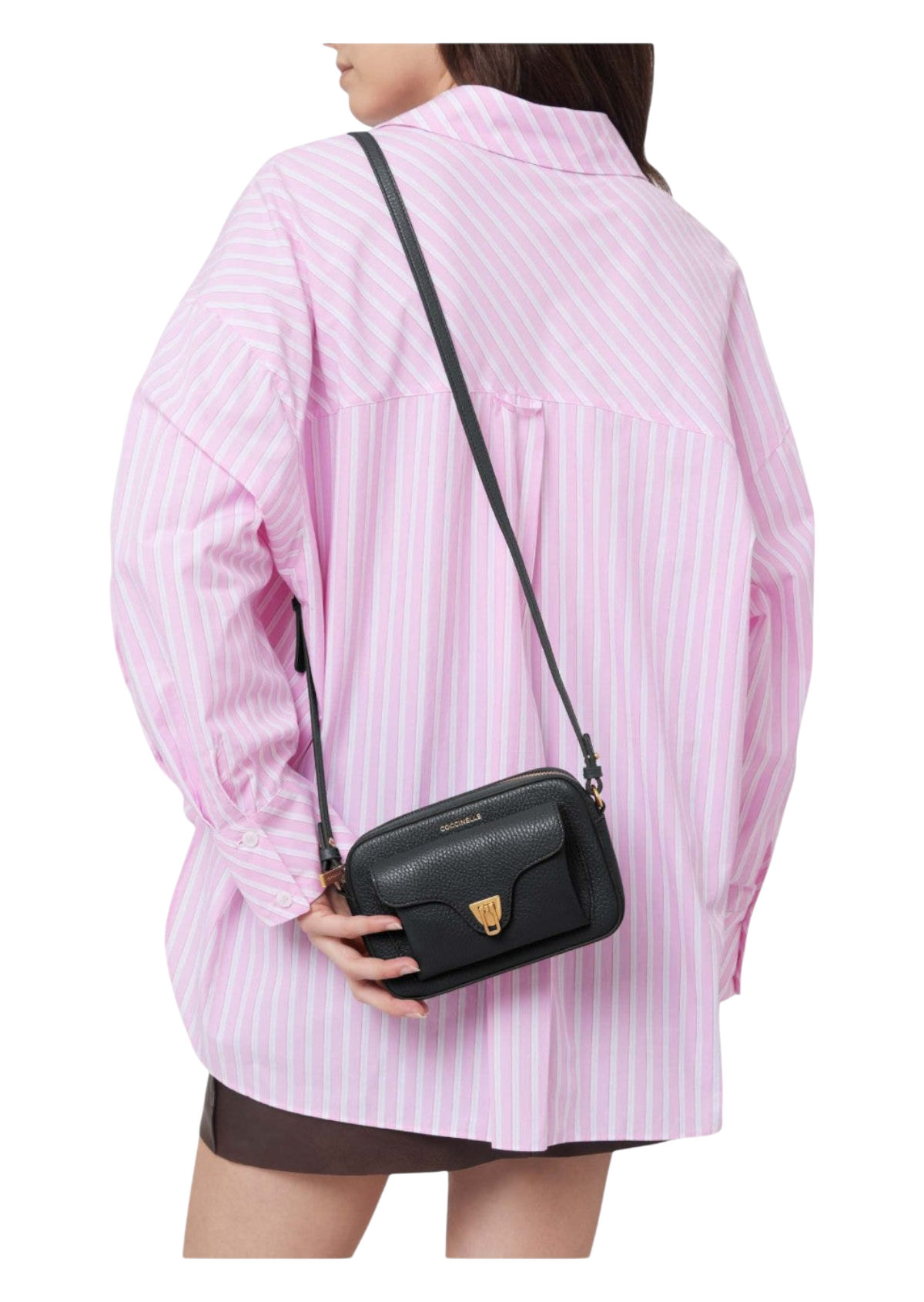 Beat Soft Grained Leather Crossbody Bag