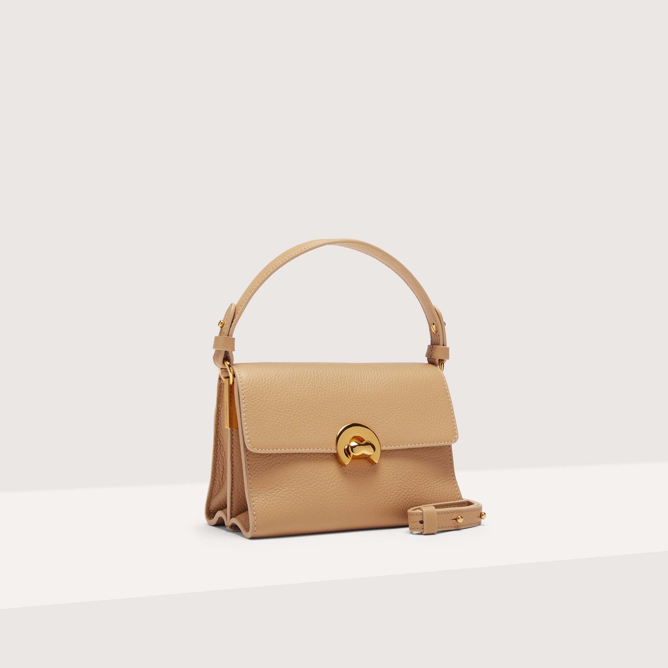 Coccinelle Binxie Small Fresh Beige Handbag