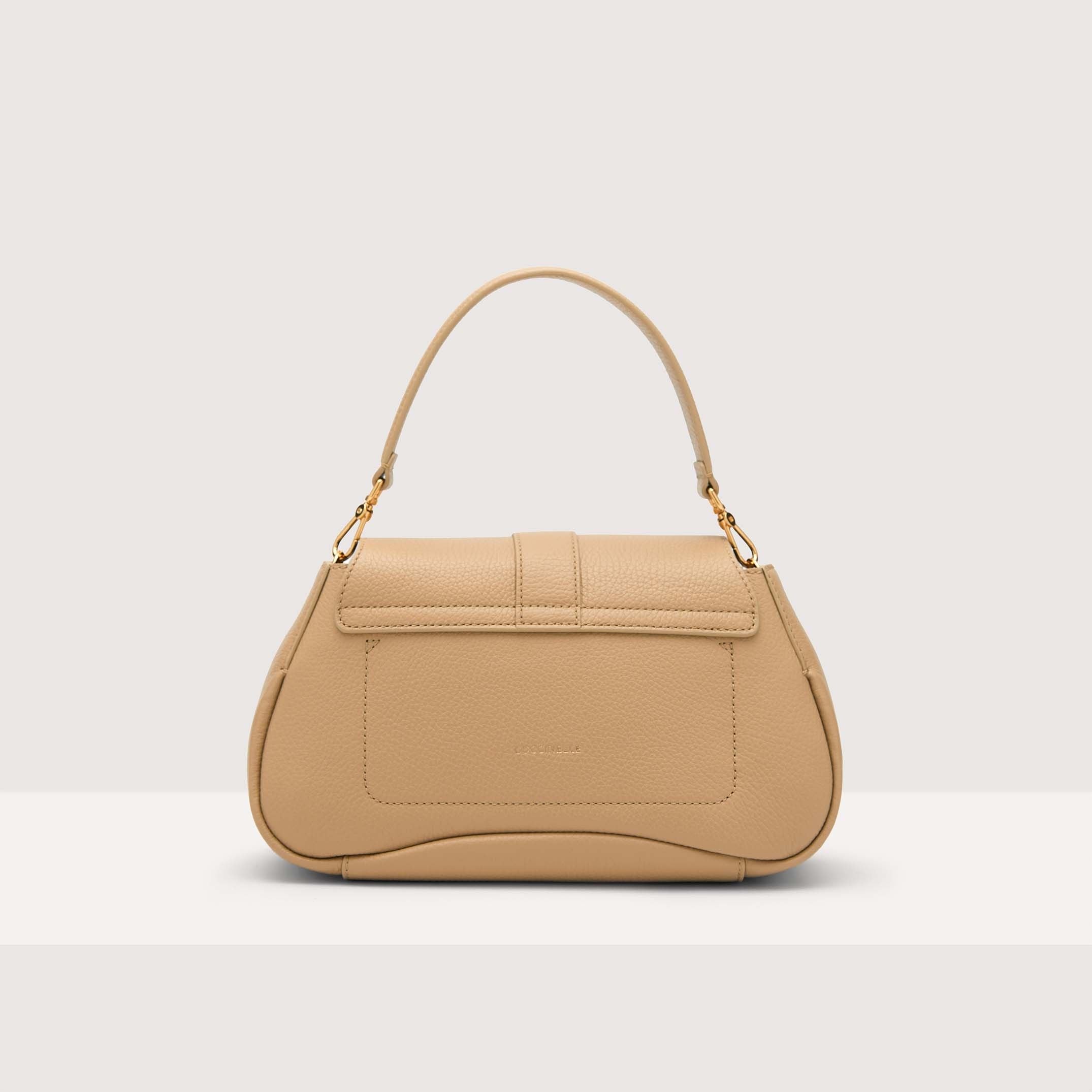 Coccinelle Himma Medium Fresh Beige Handbag