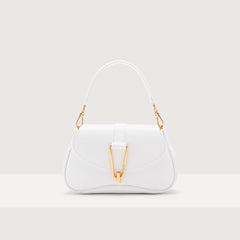 Coccinelle Himma Small Brillant White Handbag