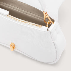 Coccinelle Himma Small Brillant White Handbag