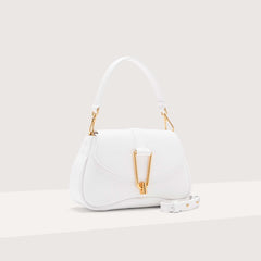 Coccinelle Himma Small Brillant White Handbag