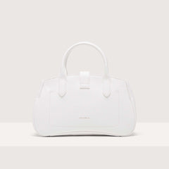 Coccinelle Himma Medium Brillant White Handbag