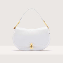 Coccinelle Magie Soft Medium Handbag Brillant White