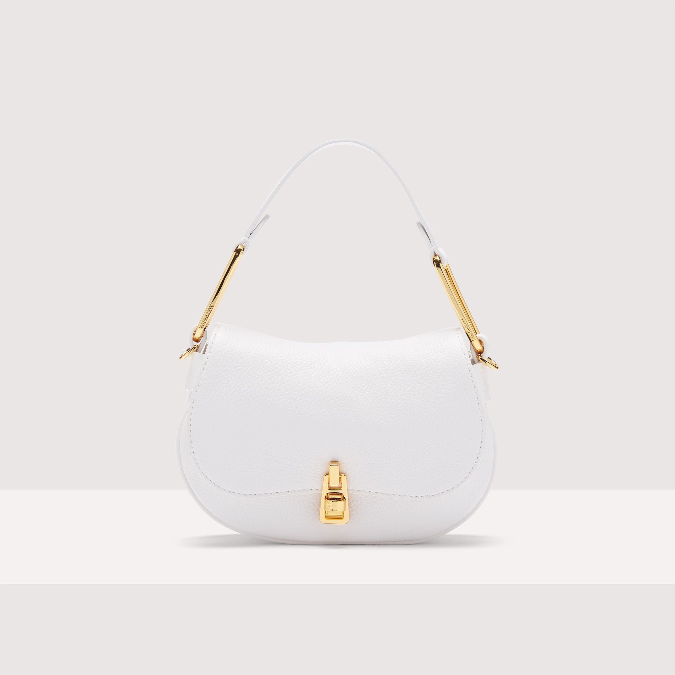 Coccinelle Magie Soft Mini Handbag White