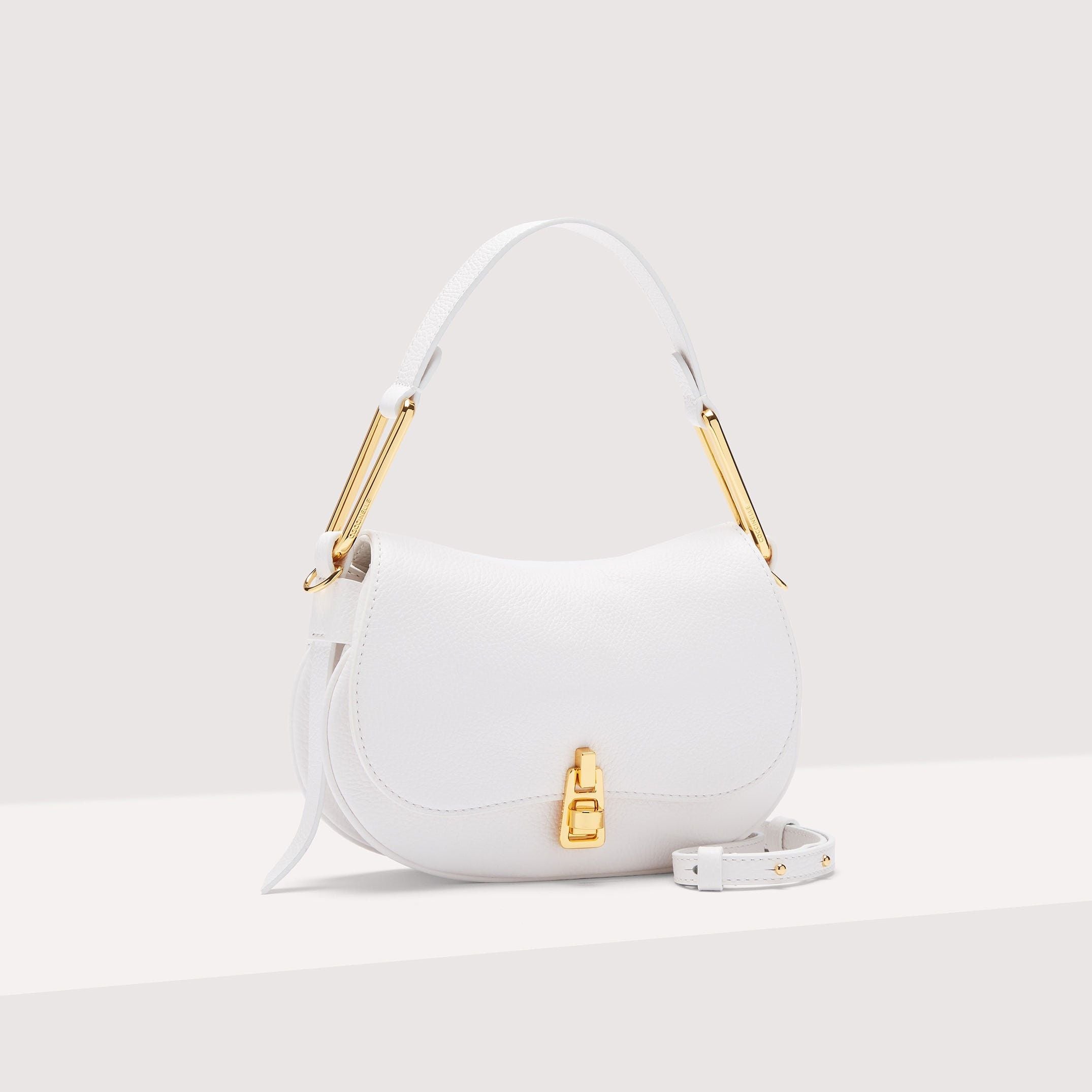 Coccinelle Magie Soft Mini Handbag White