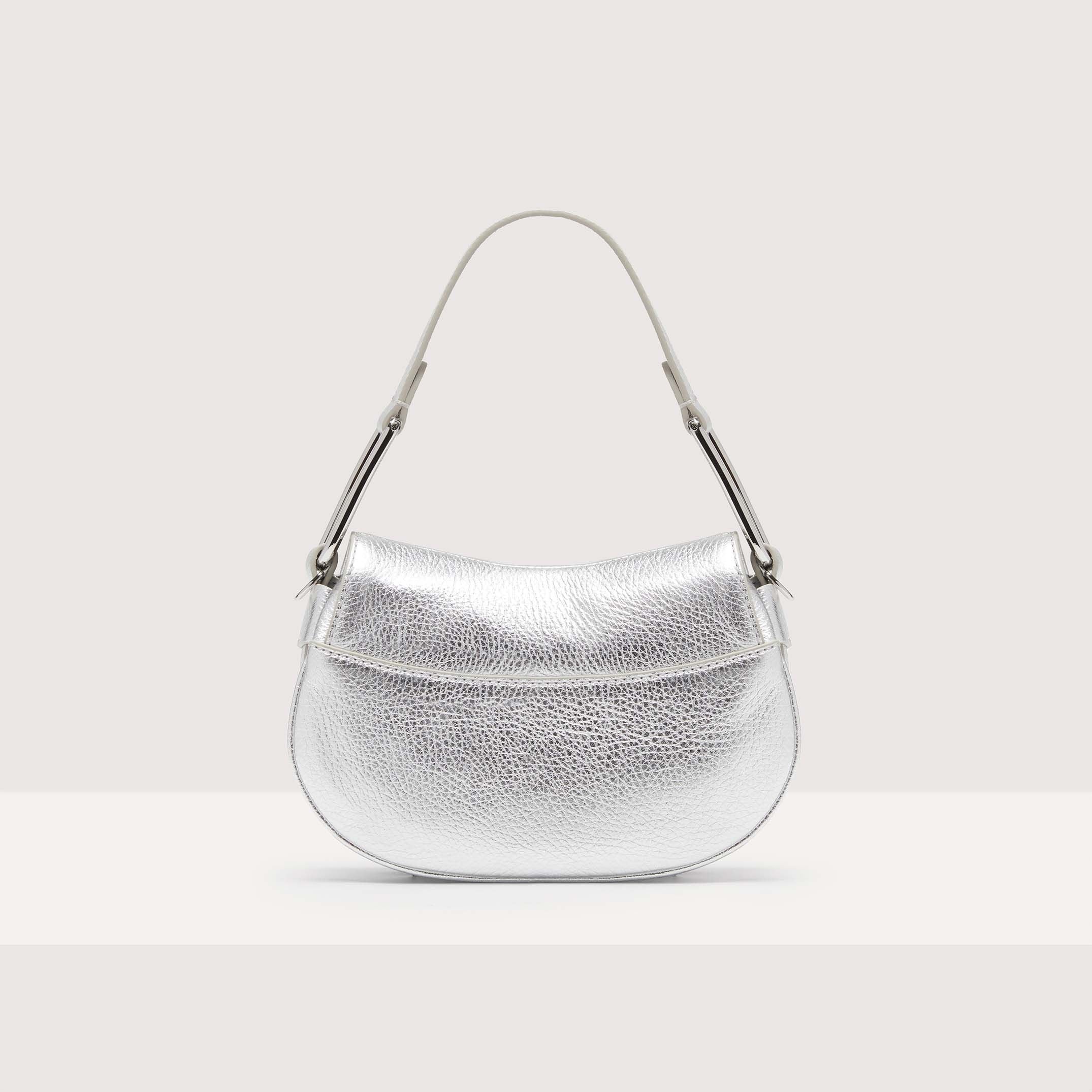 Coccinelle Magie Soft Mini Silver Handbag