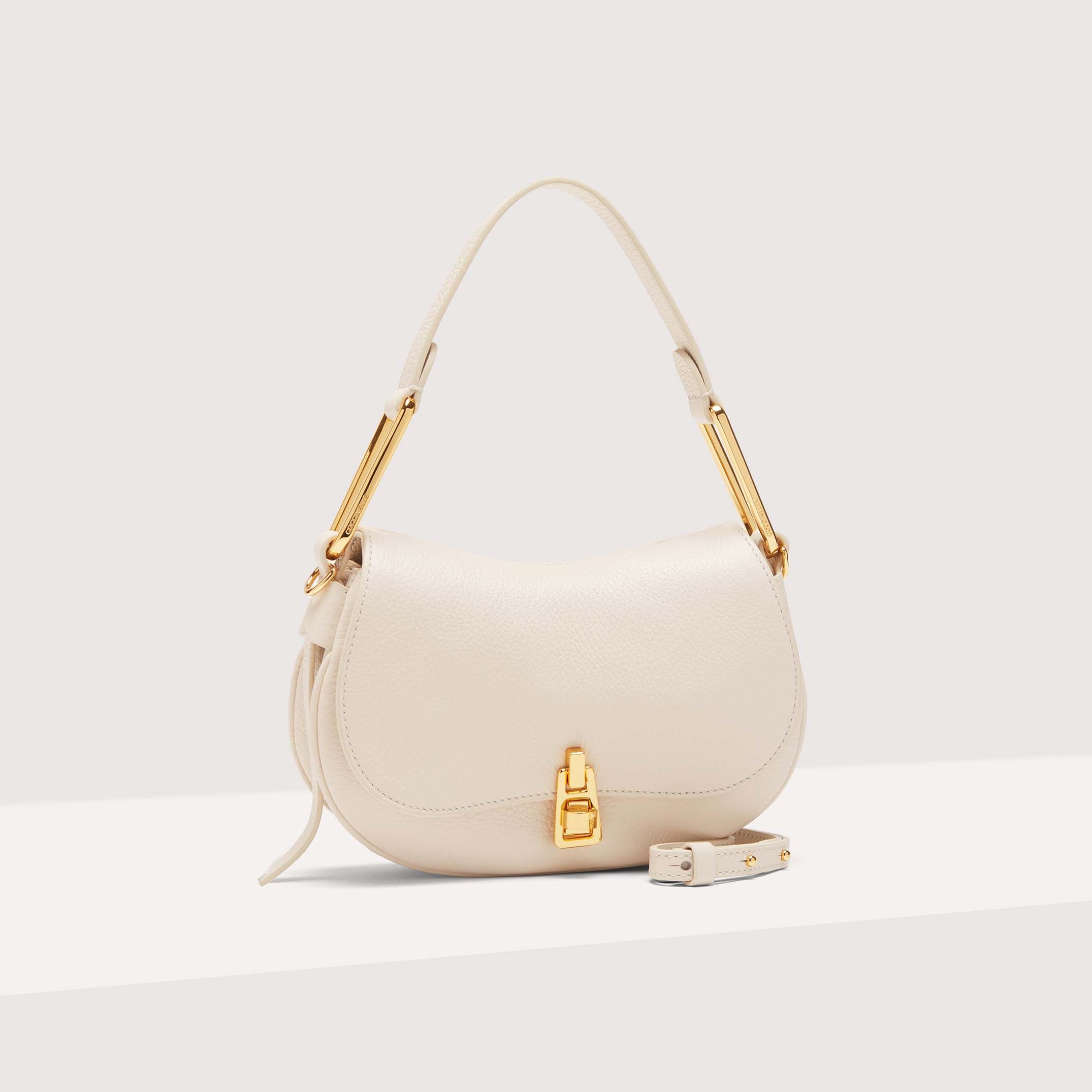 Coccinelle Magie Soft Mini Handbag - White