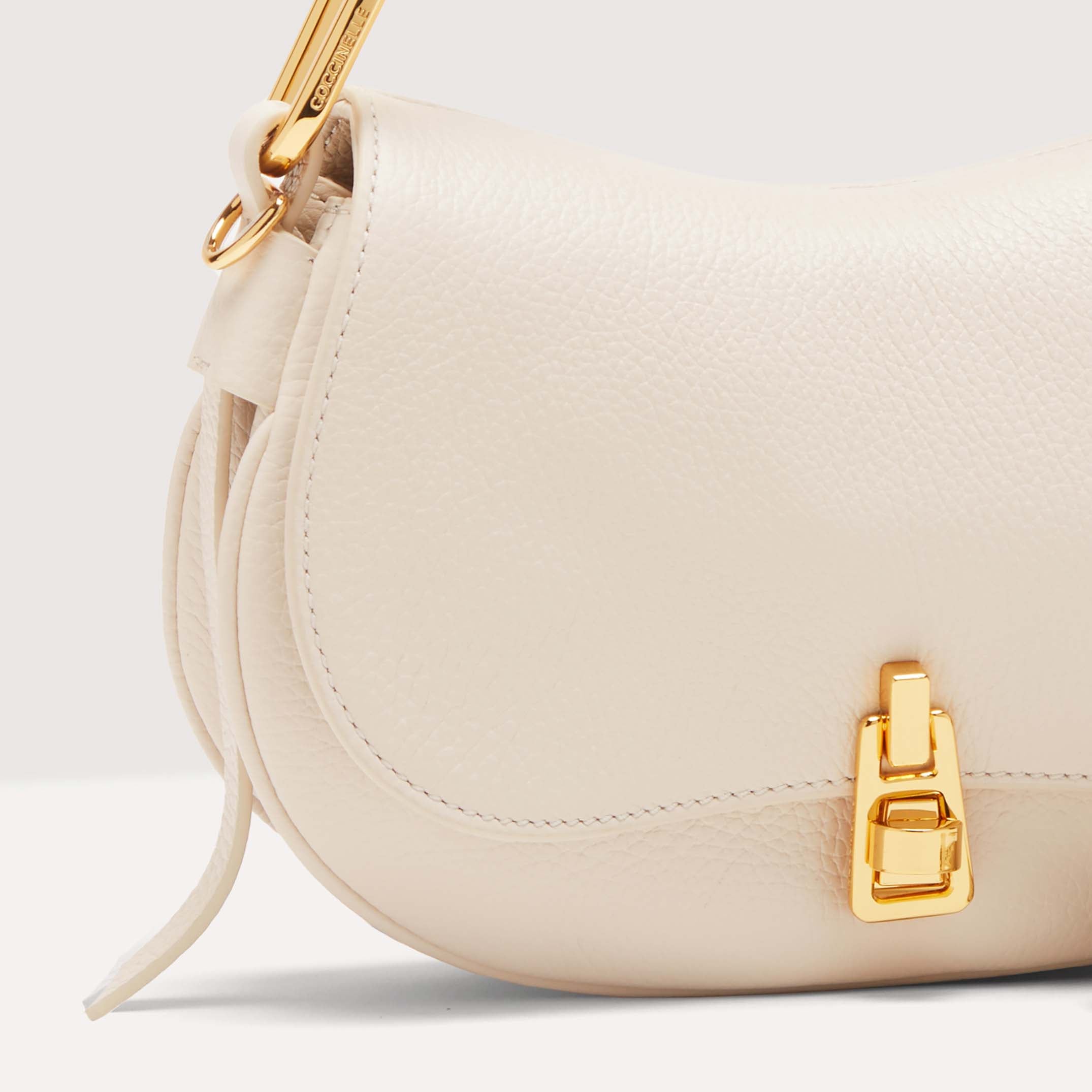 Coccinelle Magie Soft Mini Handbag - White