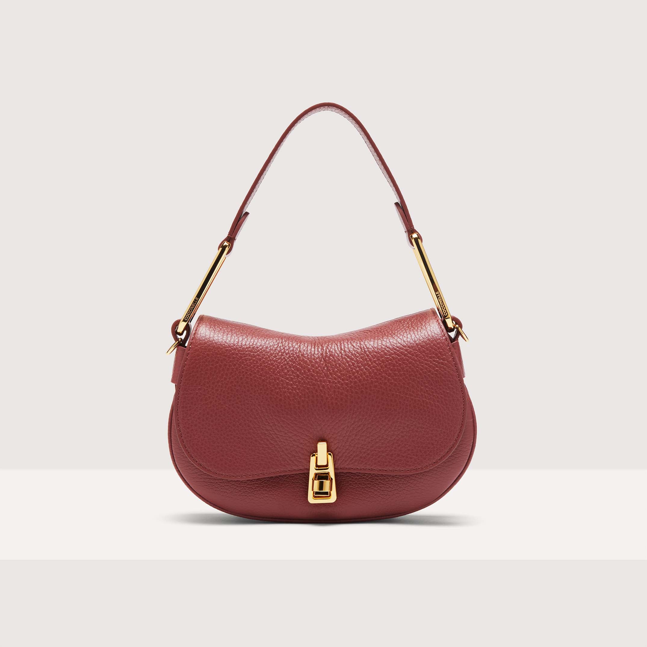 Coccinelle Magie Soft Mini Handbag - Burgundy