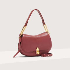 Coccinelle Magie Soft Mini Handbag - Burgundy