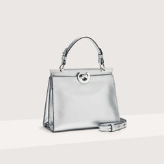 Coccinelle Binxie Mirror Silver Handbag