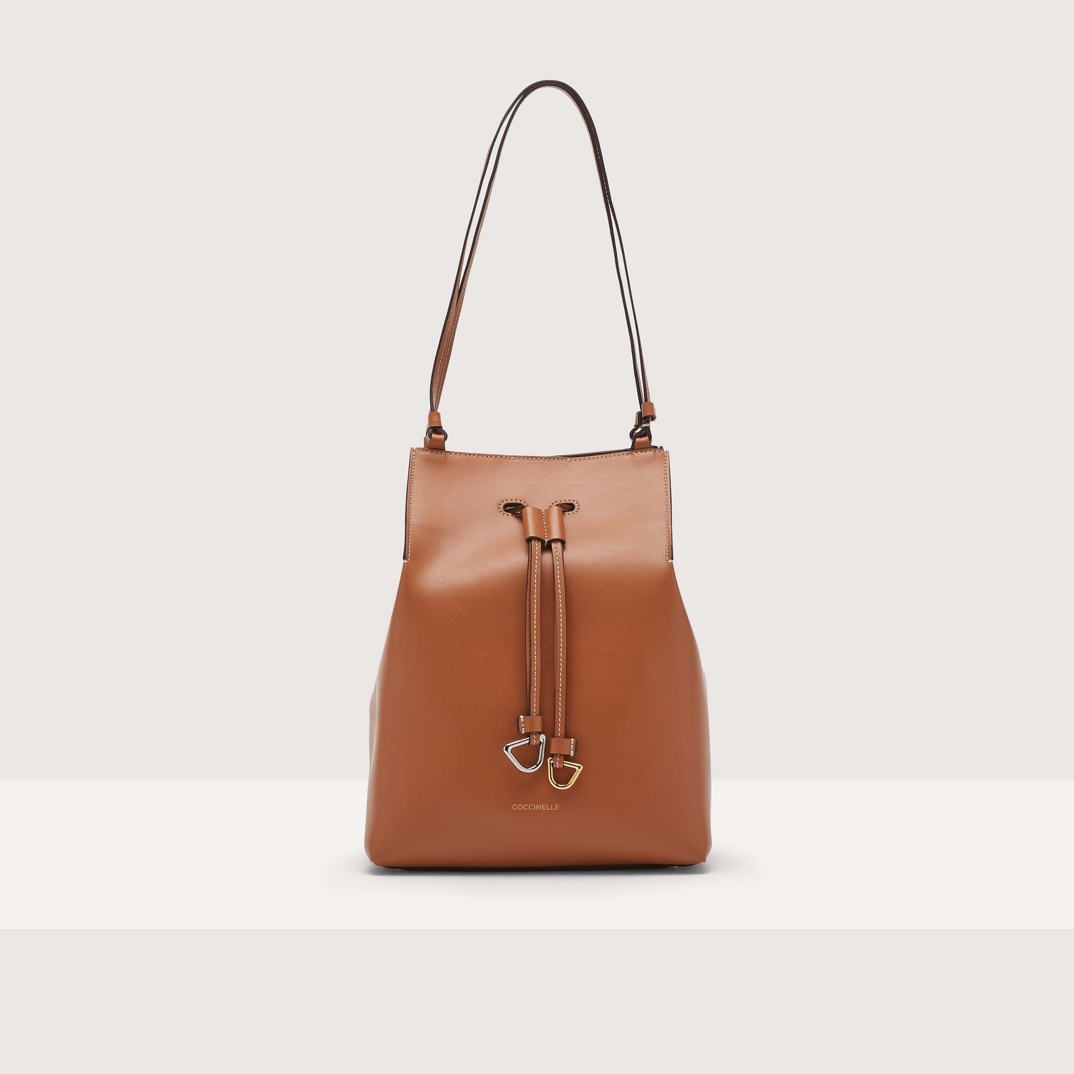 Coccinelle Roundabout Cowhide Medium Cuir Handbag