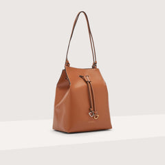 Coccinelle Roundabout Cowhide Medium Cuir Handbag