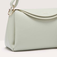 Coccinelle Eclyps Medium Shoulder Bag Celadon Green