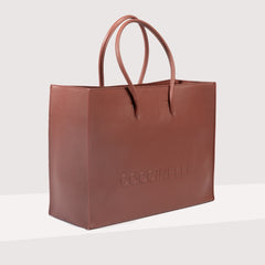 Coccinelle Myrtha Maxi Log Handbag - Burgundy