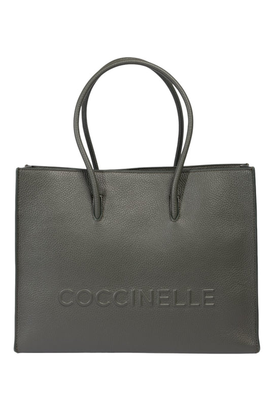 Coccinelle Myrtha Maxi Logo Tote Bag Medium