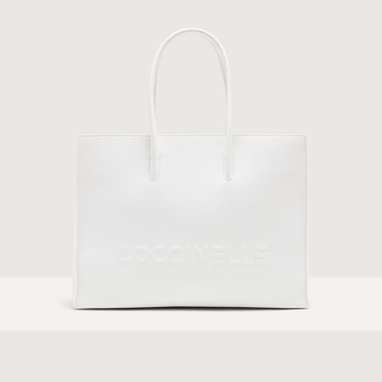 Coccinelle Myrtha Maxi Logo Medium Tote Bag