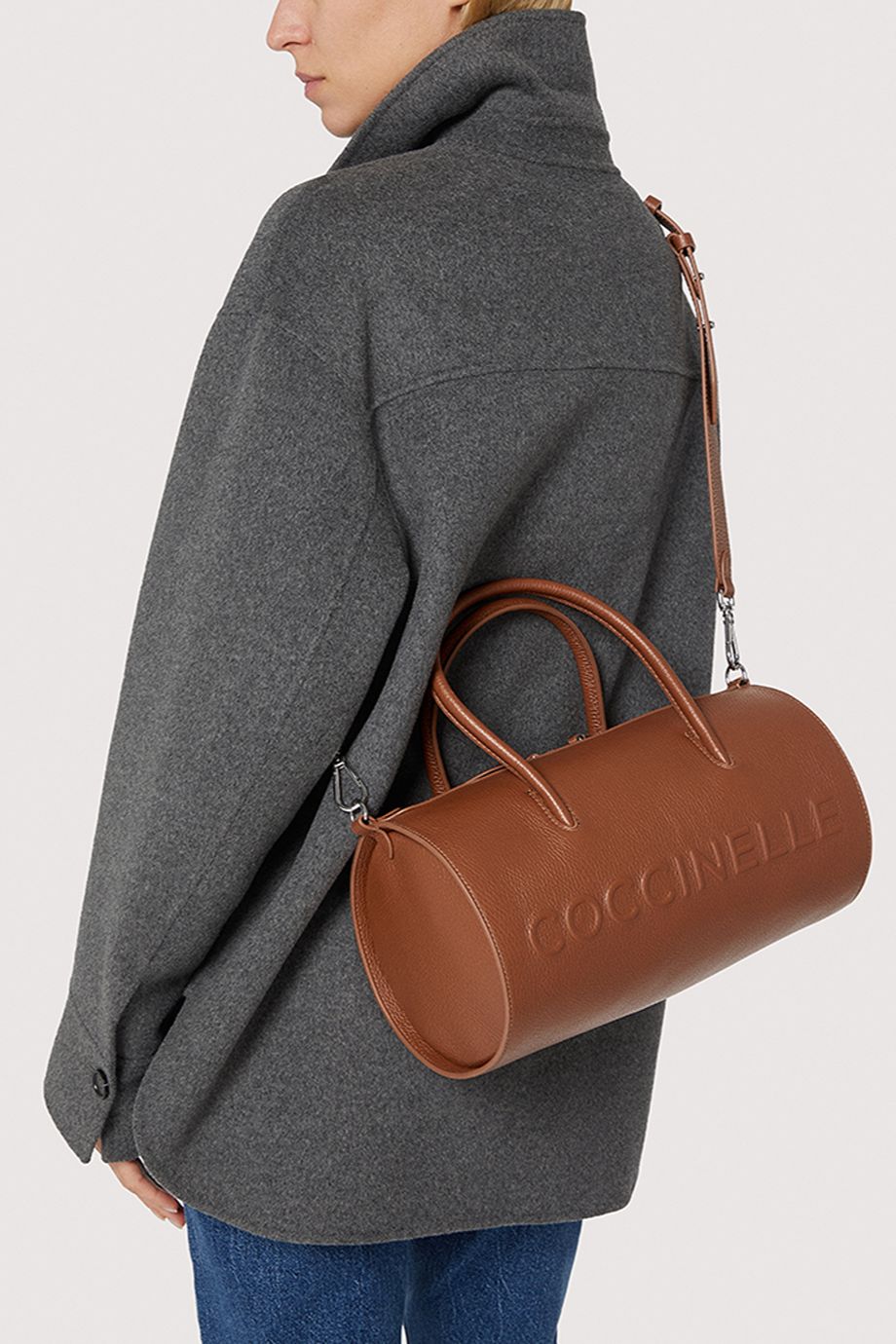 MYRTHA MAXI LOG Top Handle Bag