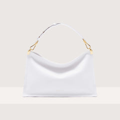 Coccinelle Snip Medium White Handbag