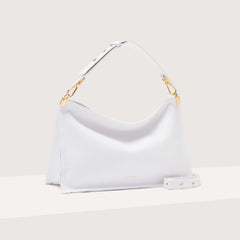 Coccinelle Snip Medium White Handbag