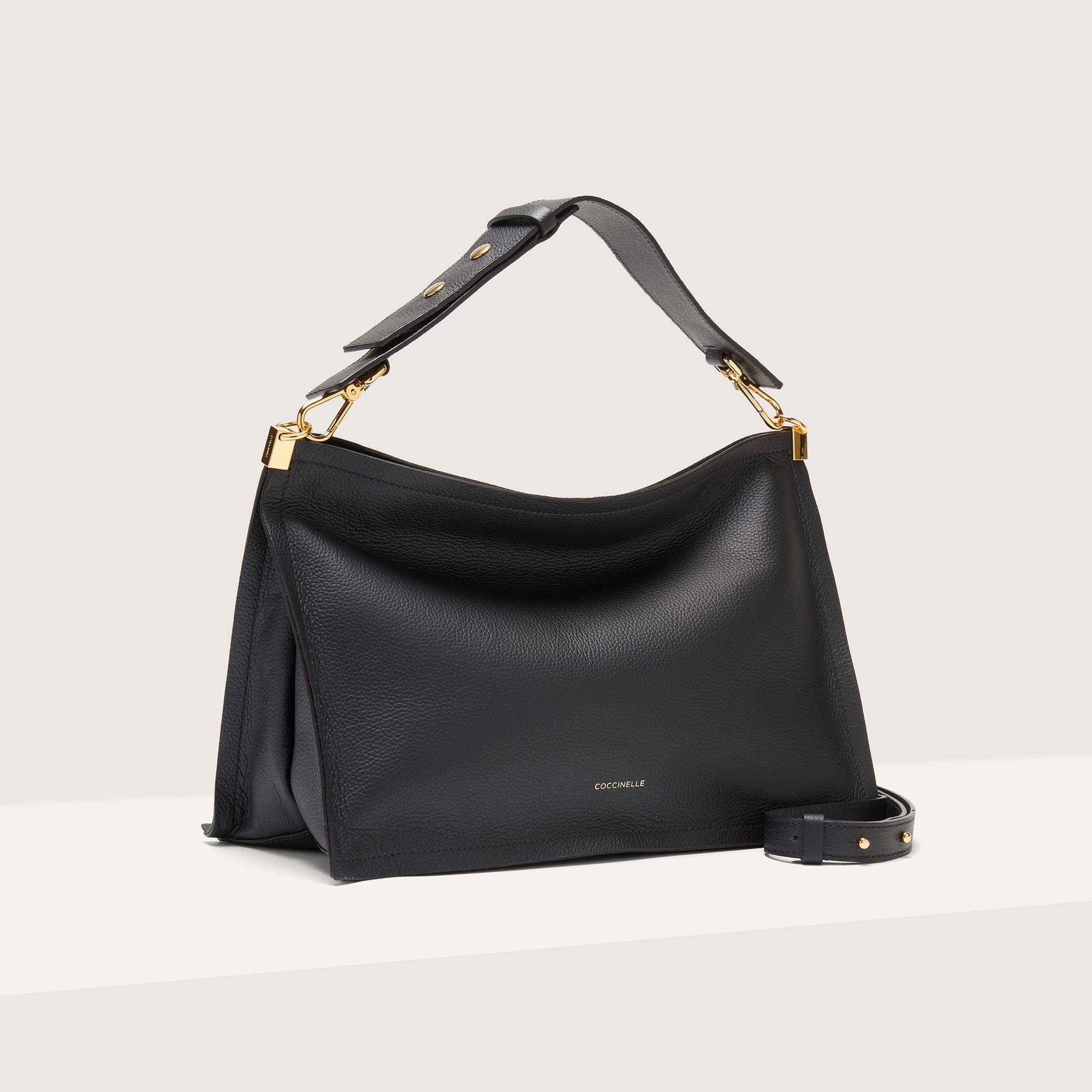 Coccinelle Snip Medium Black Handbag