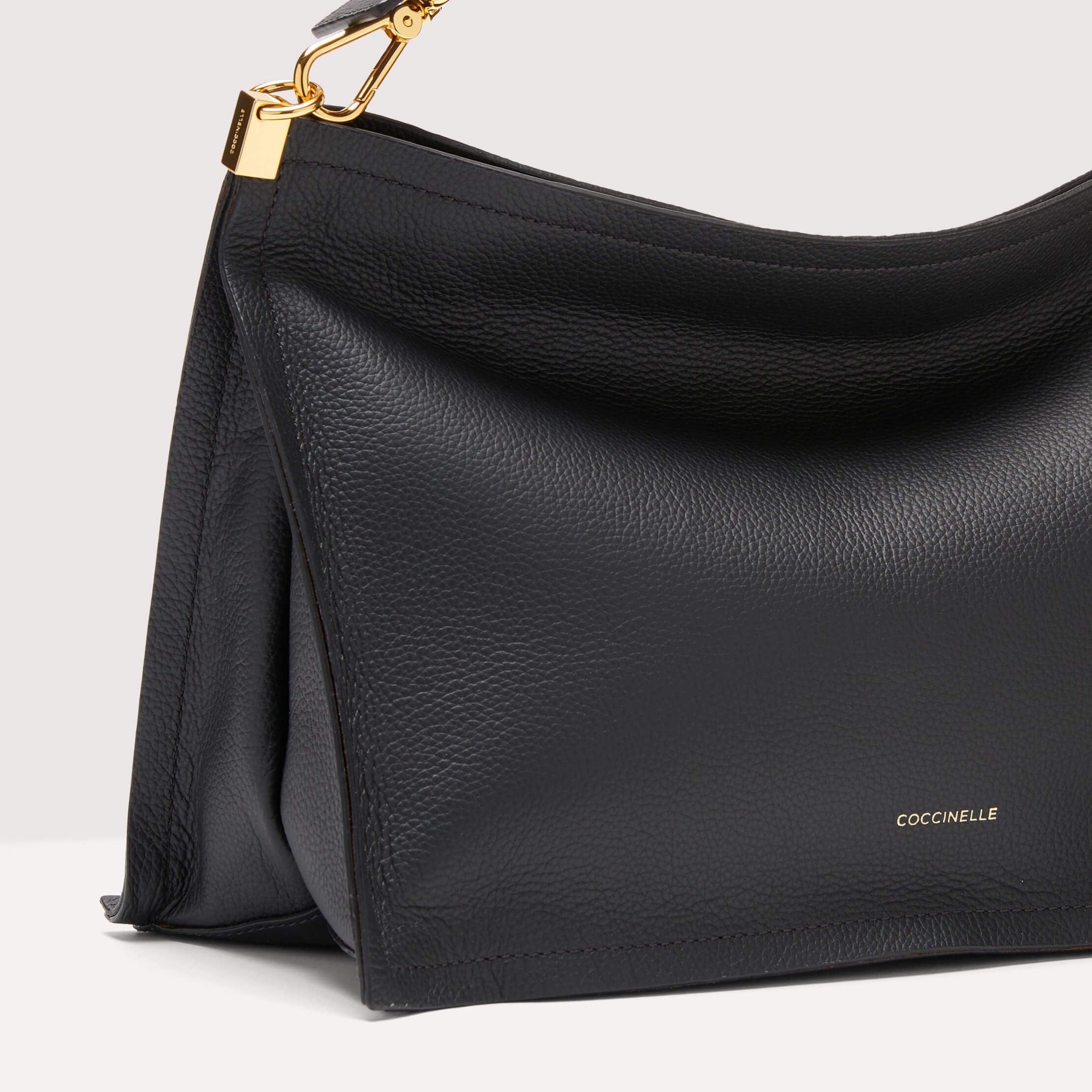 Coccinelle Snip Medium Black Handbag