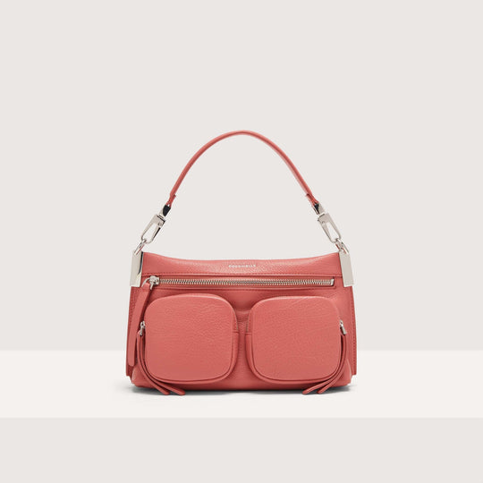 Coccinelle Hyle Shiny Goat Small Pot Handbag