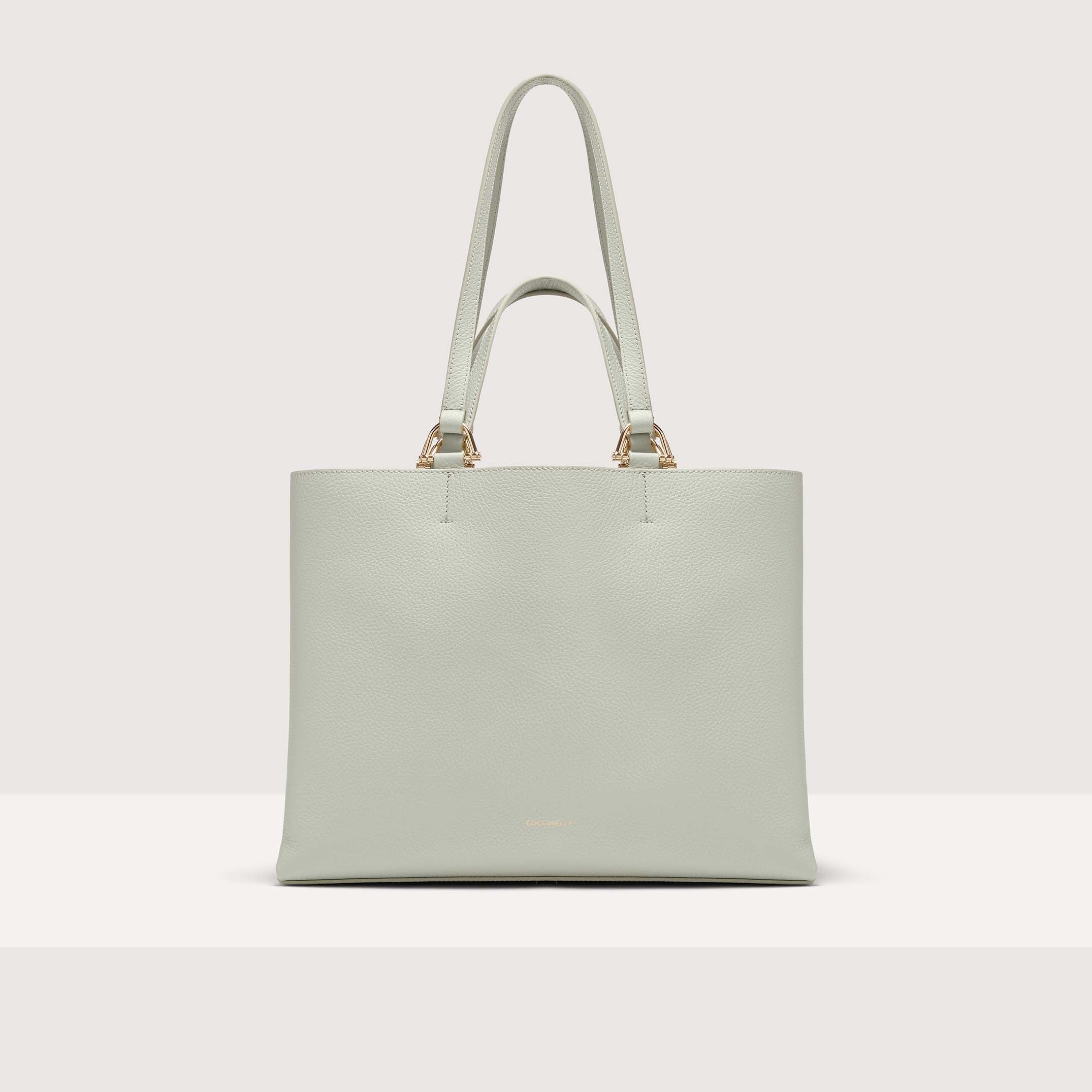 Coccinelle Hop On Medium Handbag Celadon Green