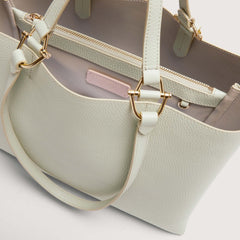 Coccinelle Hop On Medium Handbag Celadon Green